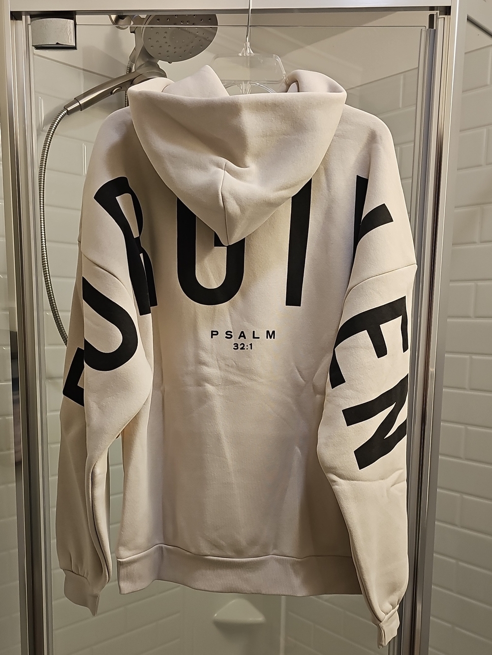 GLO Kingdom Essential FORGIVEN Fleece Hoodie. NWT In Original Packaging. Unisex.